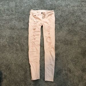 American Eagle Jeans (light pink) 00
